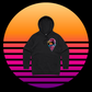 Franky Feathers - Premium hood,Black