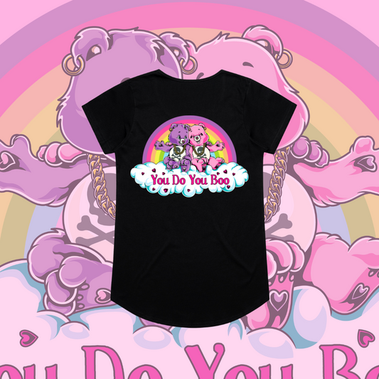 You Do You Boo - Drop Neck Tee, Pocket Design