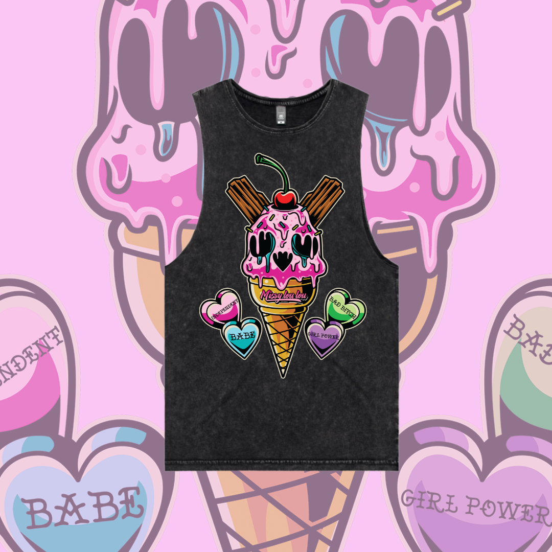 Sweet Tooth - Marble stone tank