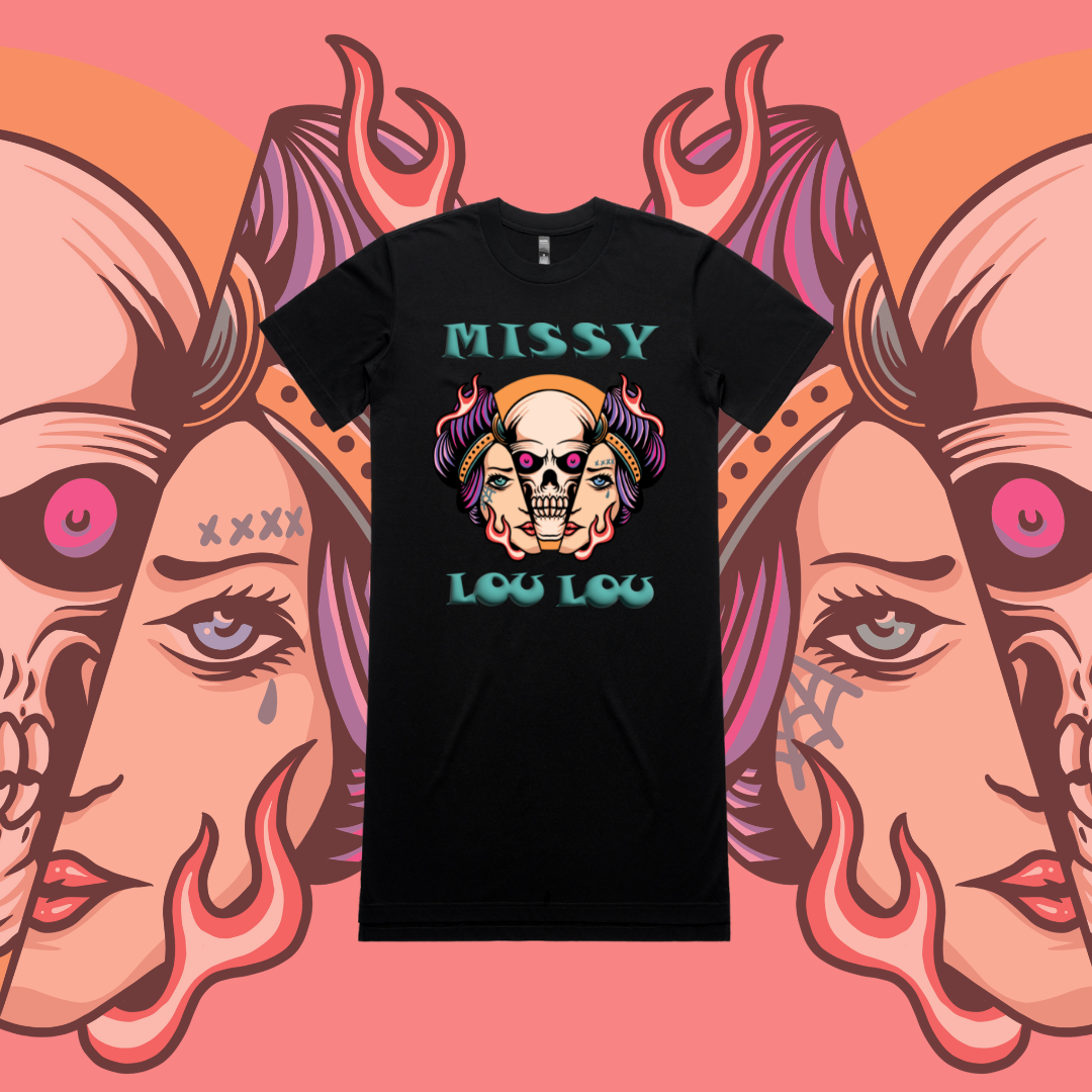 What Lies Beneath - Oversized T'dress - Front Design