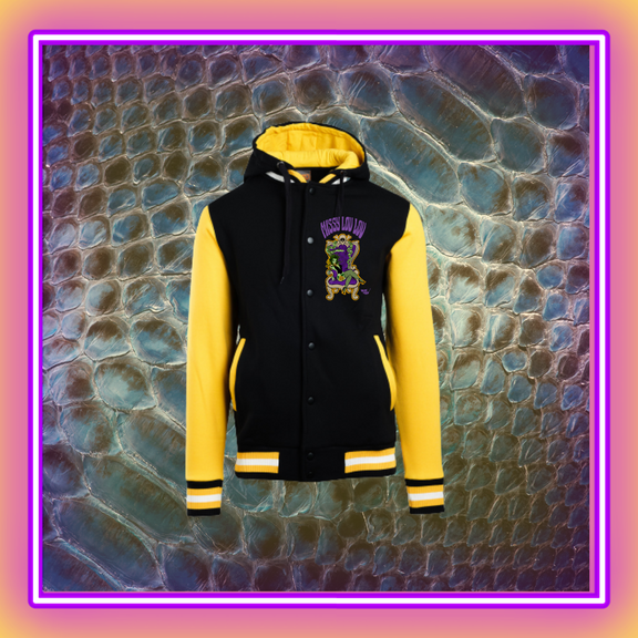 Madam Medusa -  Varsity Jacket with Hood
