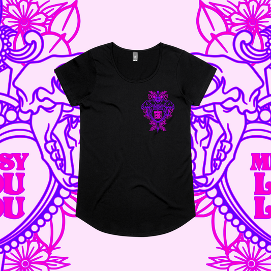 Baby Skulls - Drop neck tee