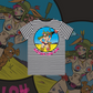 Rudy Rocket - Premium Women's stripe tee