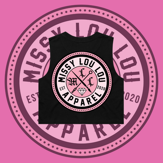 Missy Logo - Crop tank- Pink
