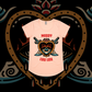 Hearts 'N' Daggers - Drop Neck Tee - Front Design