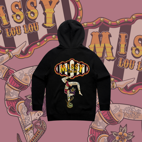 COCO CARNIVAL - Relaxed Fit Zipper Hood