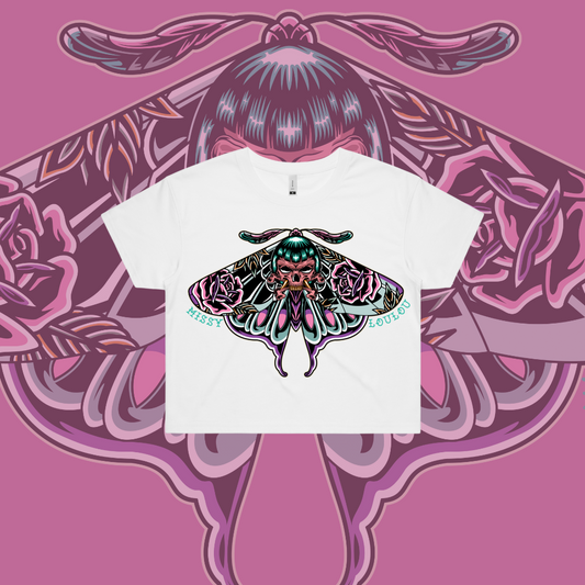 BAD BETTY BUTTERFLY -  Crop Tees