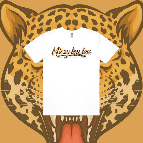 Logo Collection - Leopard - Short Unisex Tee