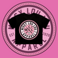 Missy Logo -  Crop Tees, Pocket Design - Pink