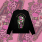 Not Today Satan - Longsleeve - Black & Mauve