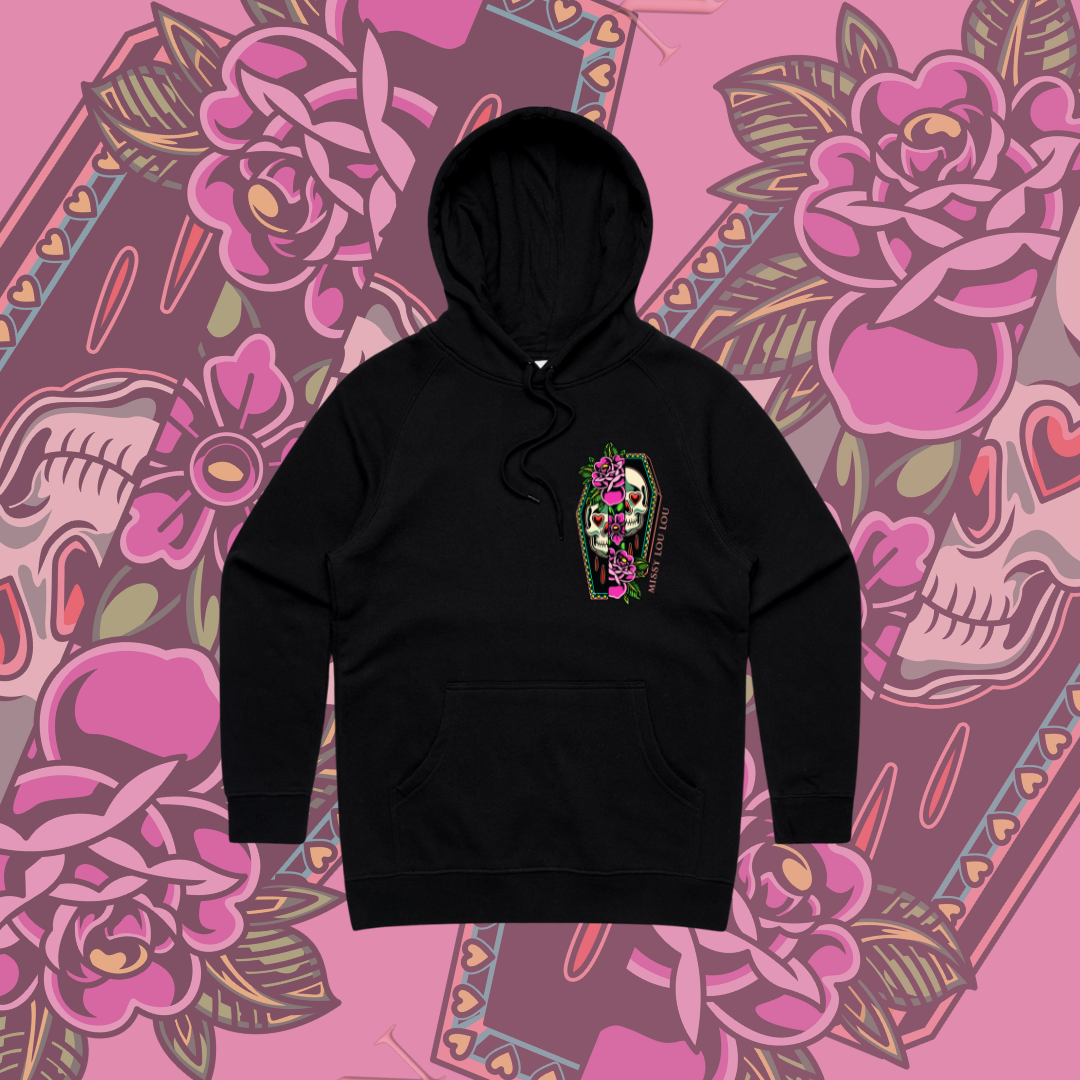 Not Today Satan - Premium Black Hood