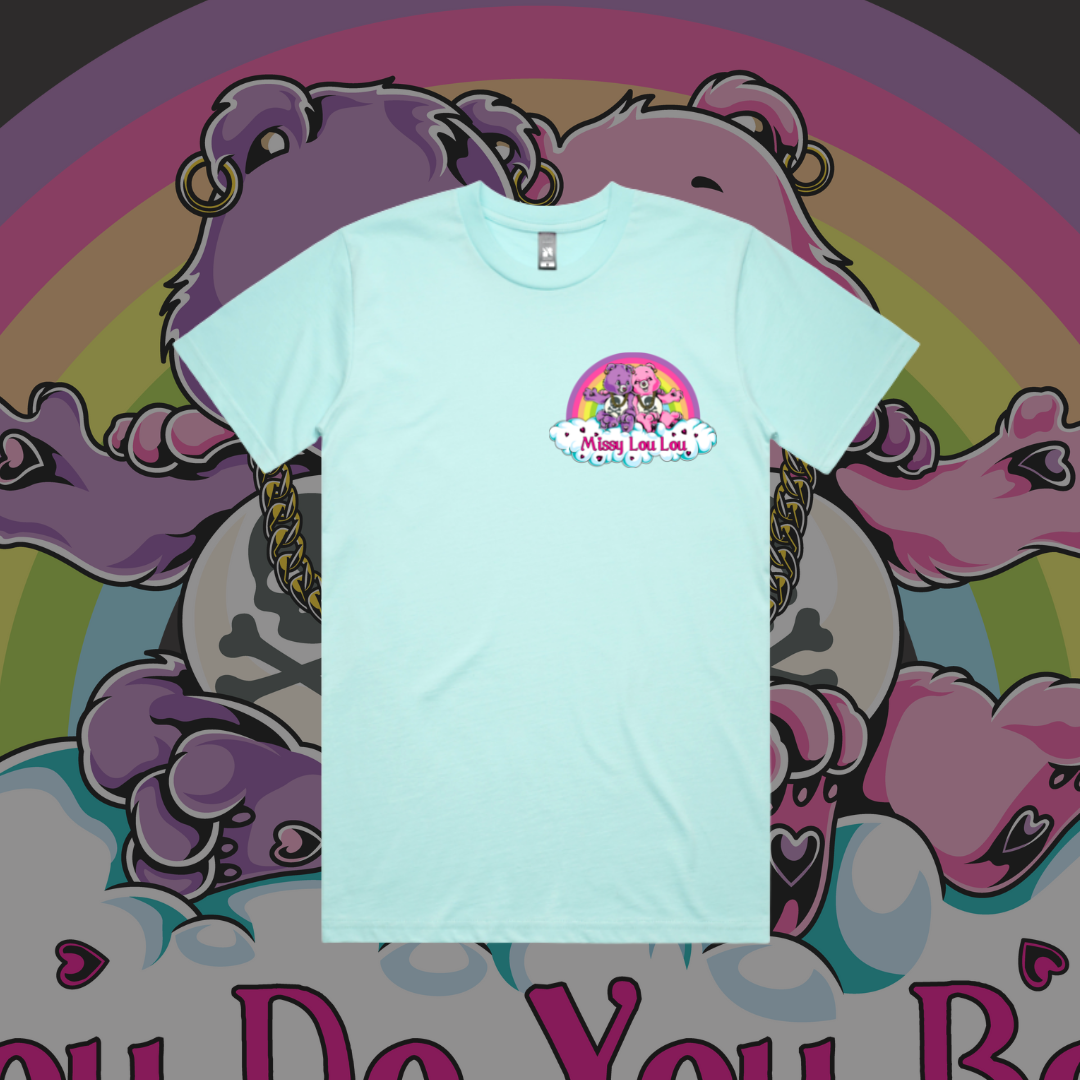 You Do You Boo - Unisex tees, Black, Aqua, Bubblegum