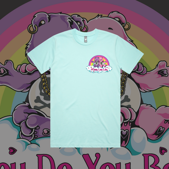 You Do You Boo - Unisex tees, Black, Aqua, Bubblegum