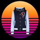 Franky Feathers - Varsity Jacket with Hood