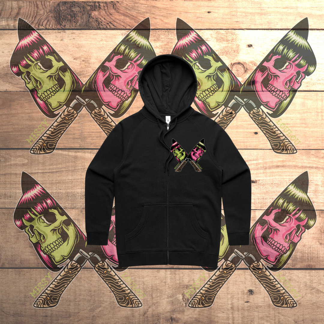 CUTTHROAT  - Relaxed Fit Zipper Hood