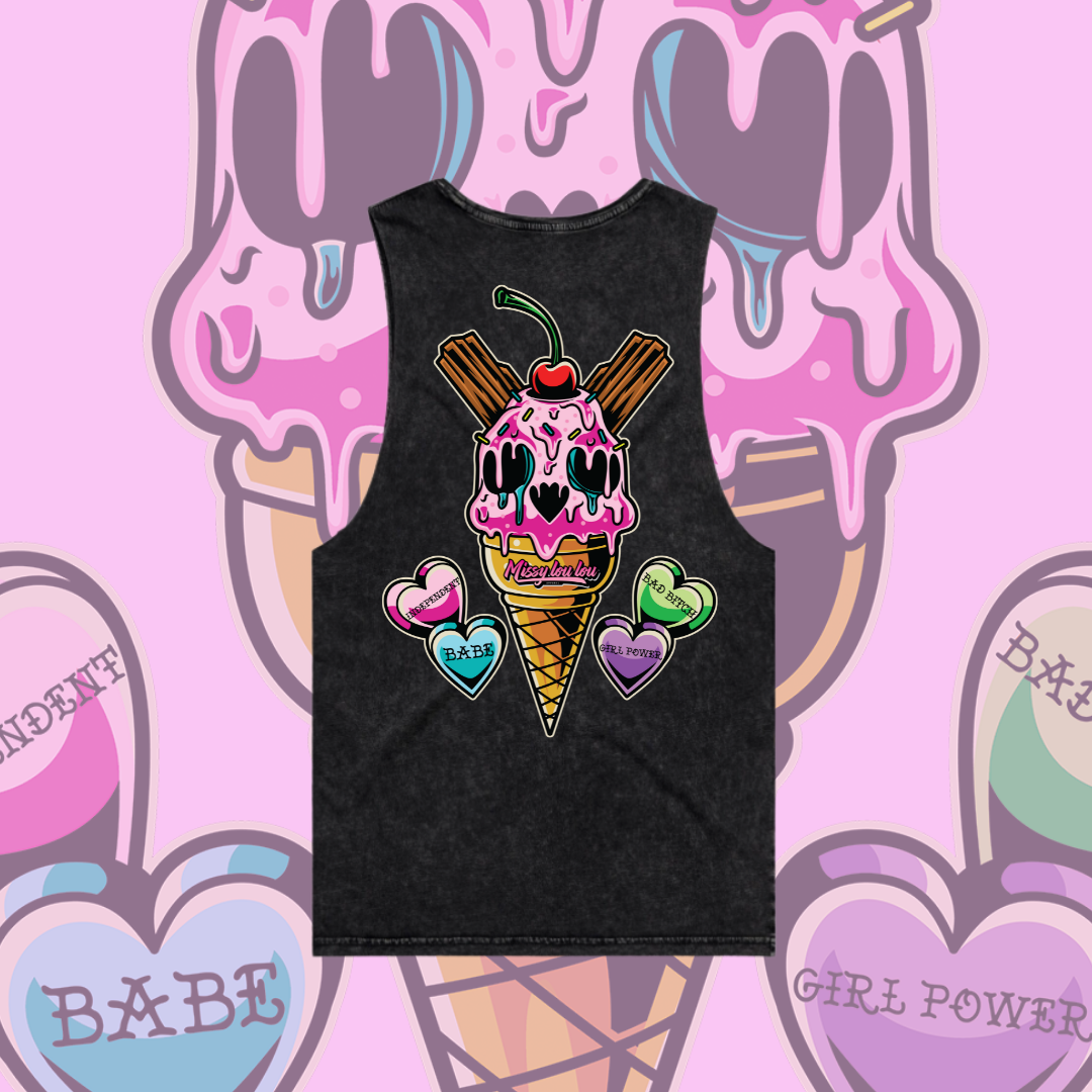 Sweet Tooth - Marble stone tank