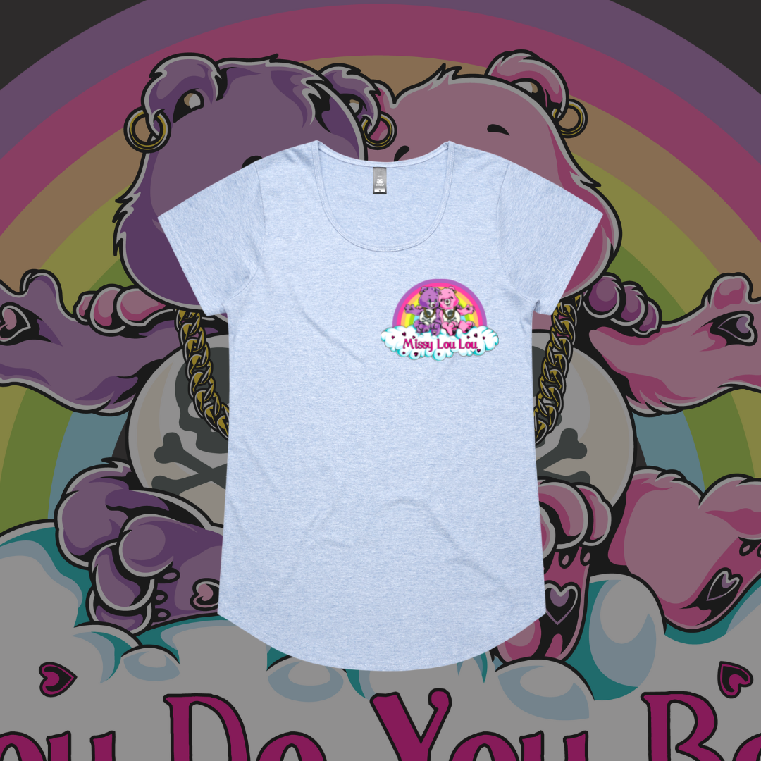 You Do You Boo - Drop Neck Tee, Pocket Design