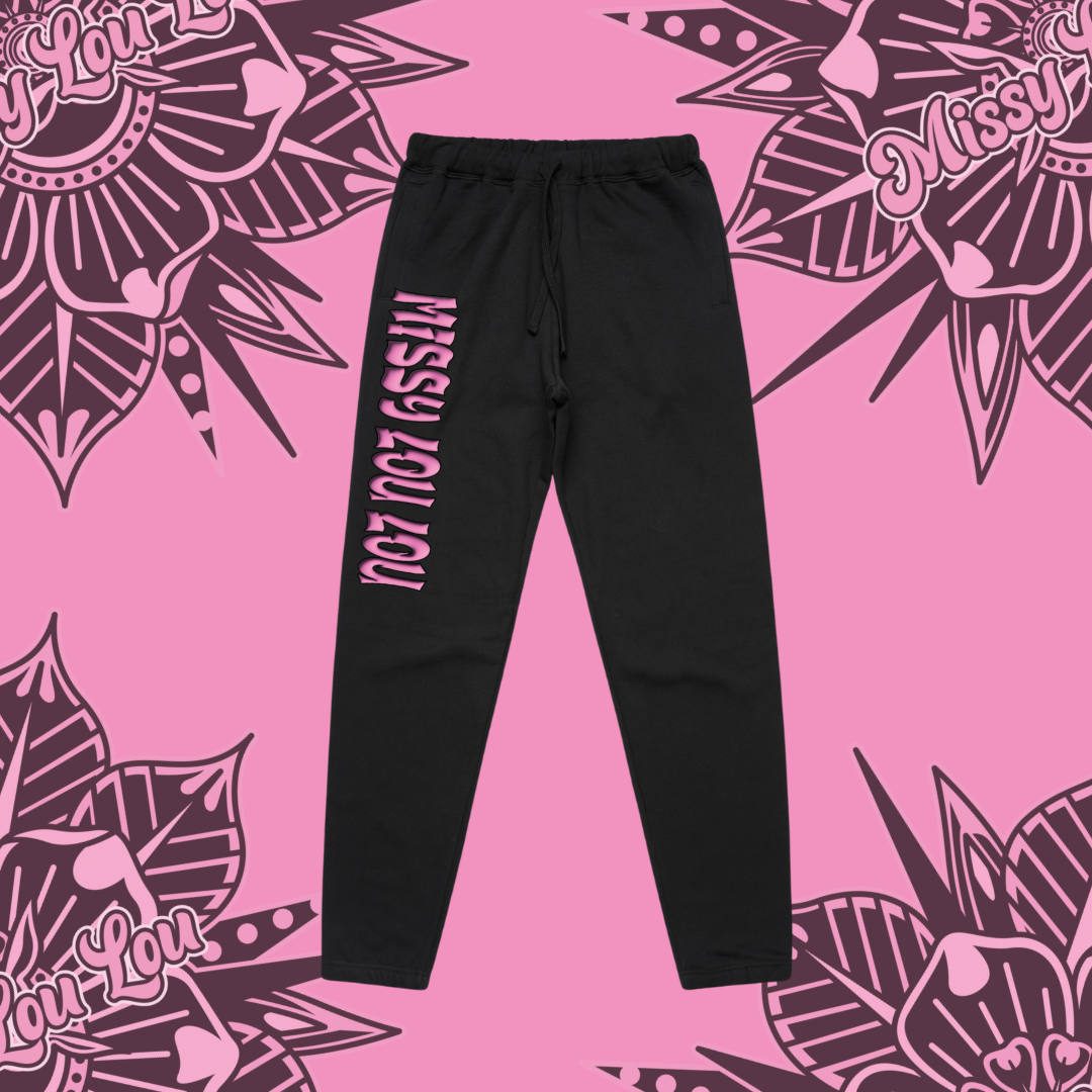 Rosy Posy Trackies - Regular Fit