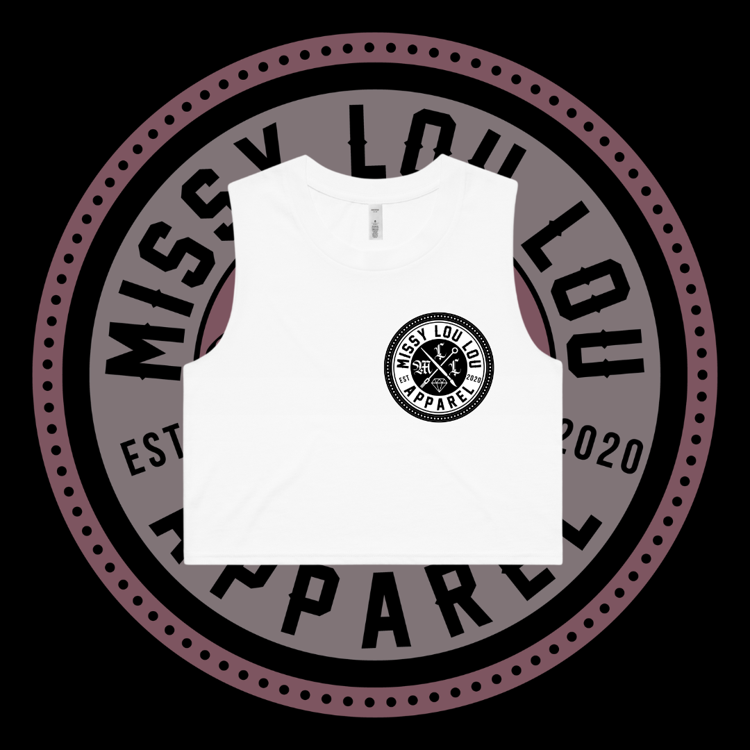 Missy Logo - Crop tank- Black