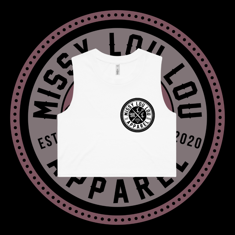Missy Logo - Crop tank- Black