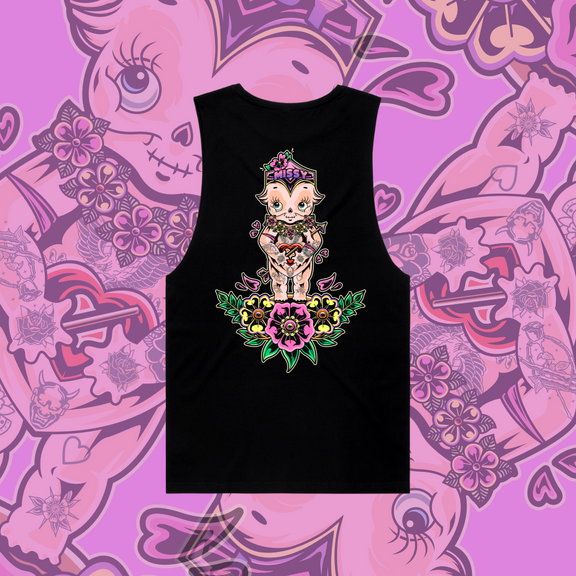 BABY REDKNUCKLES- Unisex surfer tank