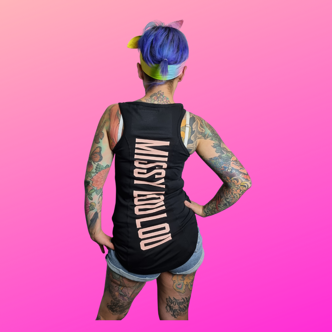 Racer Back Tank - Coral Candy