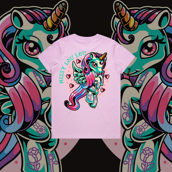 Horny Heather  - Premium women's tee, Lilac