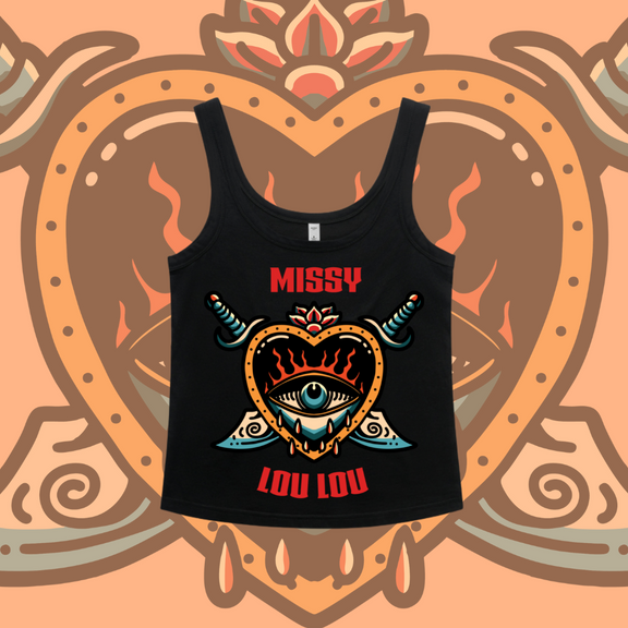 Hearts 'N' Daggers  - New Soft Singlets