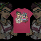 Roxy Rebel- Premium women's tee, Berry