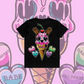 Sweet Tooth- Kids Tee, Black,Pink