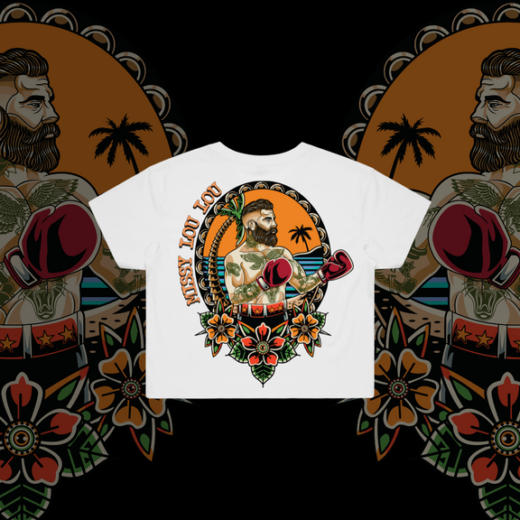 FREDDY FISTICUFFS -  Crop Tee