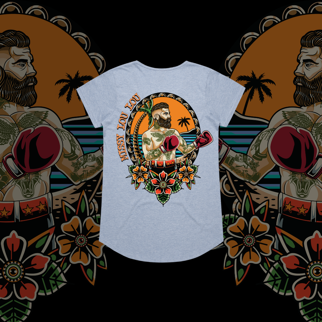 FREDDY FISTICUFFS - Drop neck tee