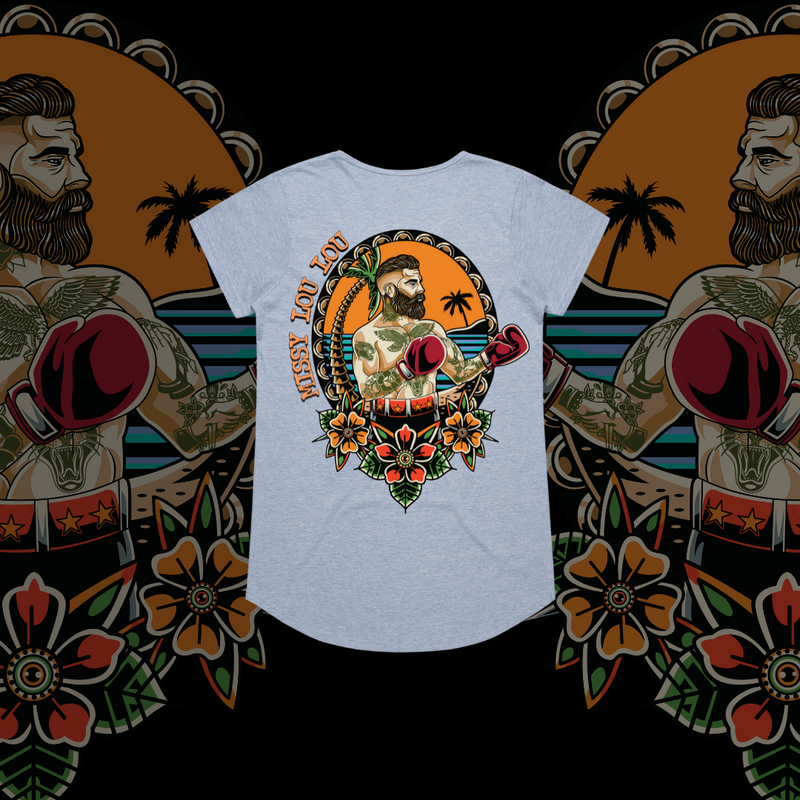 FREDDY FISTICUFFS - Drop neck tee