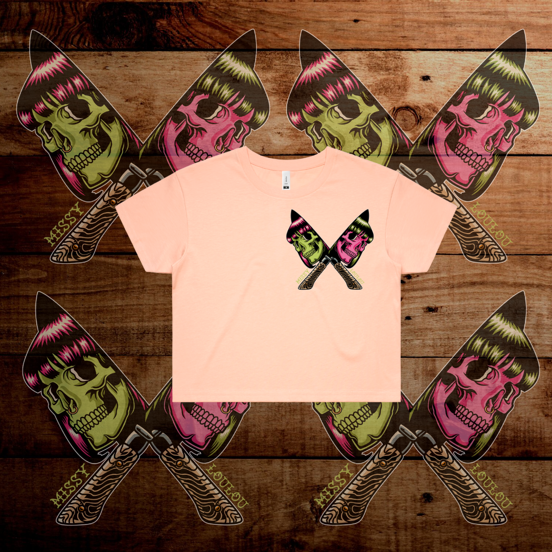 CUTTHROAT  - Crop Tee