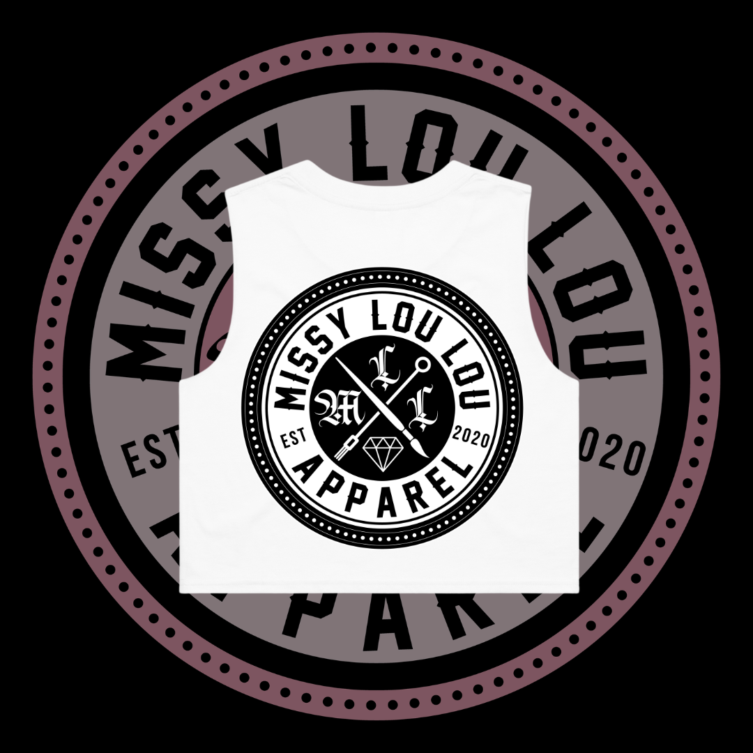 Missy Logo - Crop tank- Black