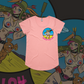 Rudy Rocket - Drop neck tee, Army Green,Pale Pink, Baby Blue. 