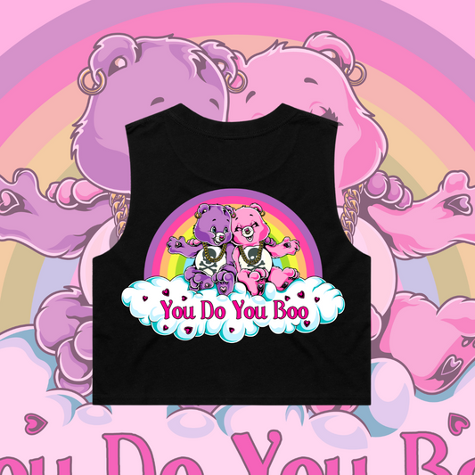 You Do You Boo - Crop Tanks, Pocket Design