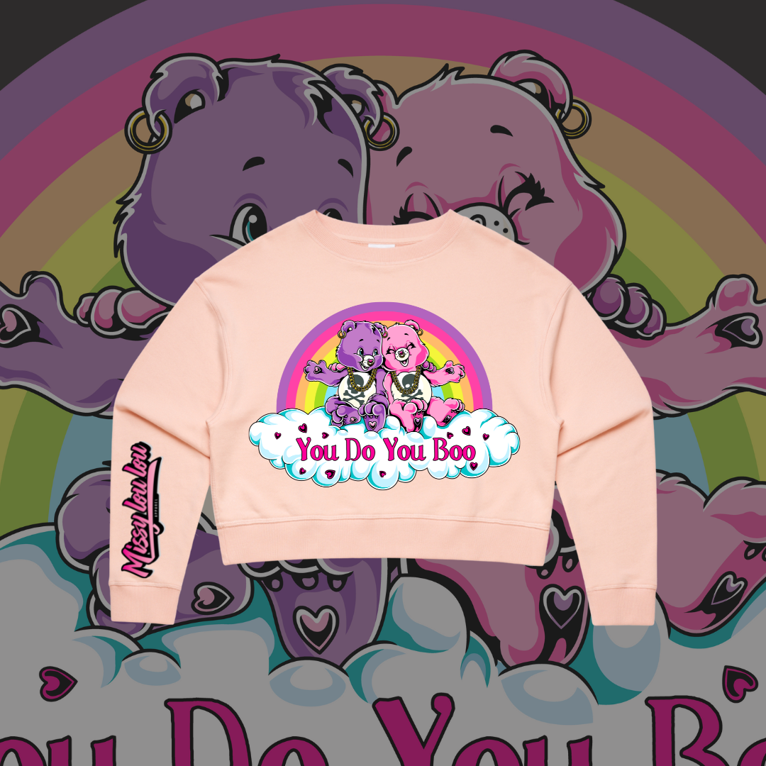 You Do You Boo - Crop Sweater