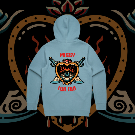 Hearts 'N' Daggers - New Long Stencil Hoods