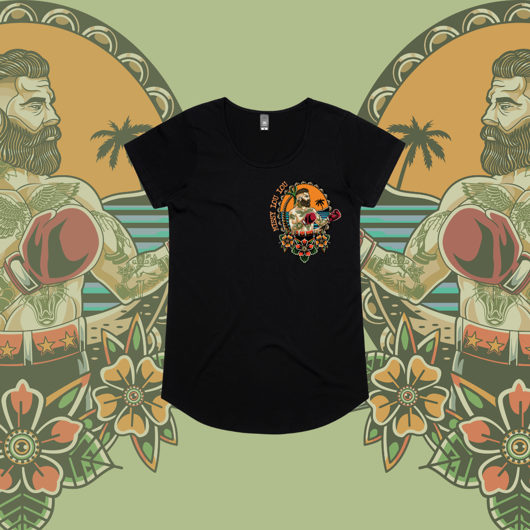FREDDY FISTICUFFS - Drop neck tee