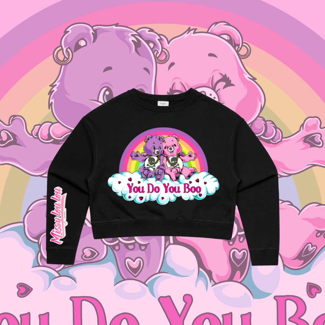 You Do You Boo - Crop Sweater