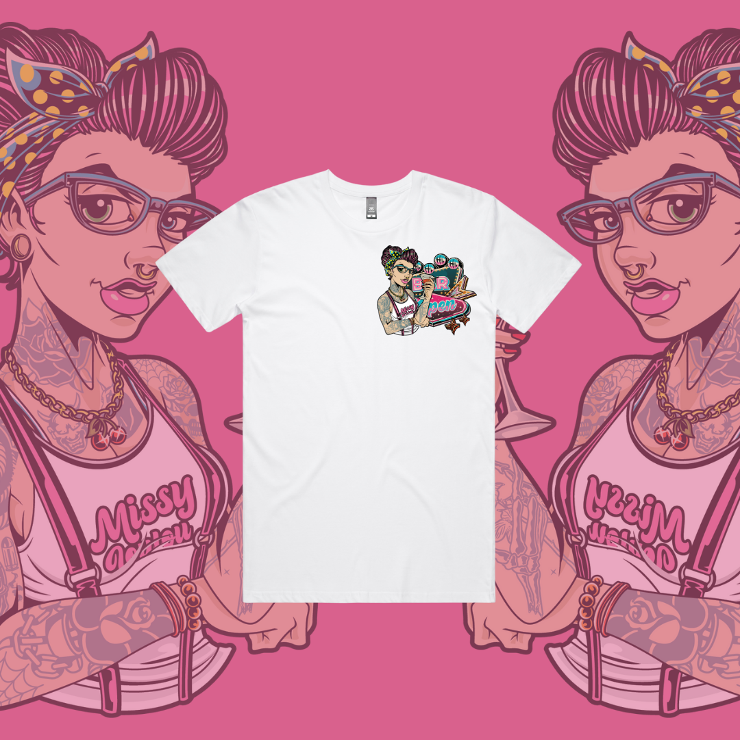 Roxy Rebel - Unisex tee's, Black & White
