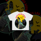 Grave Digger - Crop Tee, Black, White.