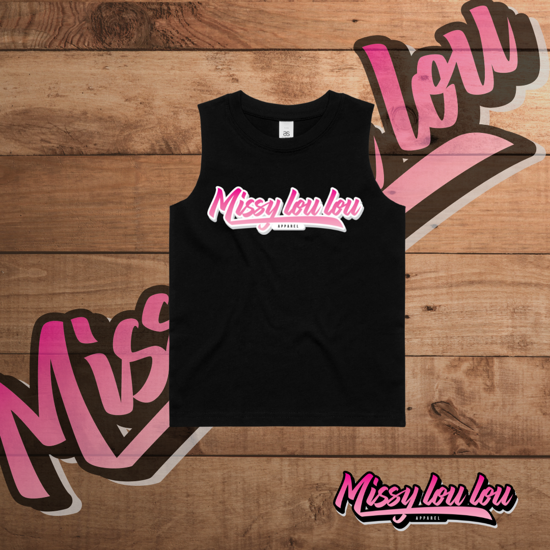 Logo Collection - Tomboy Tank, Black & White