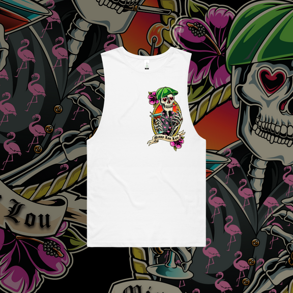 5PM SOMEWHERE - Unisex Surfer Tank