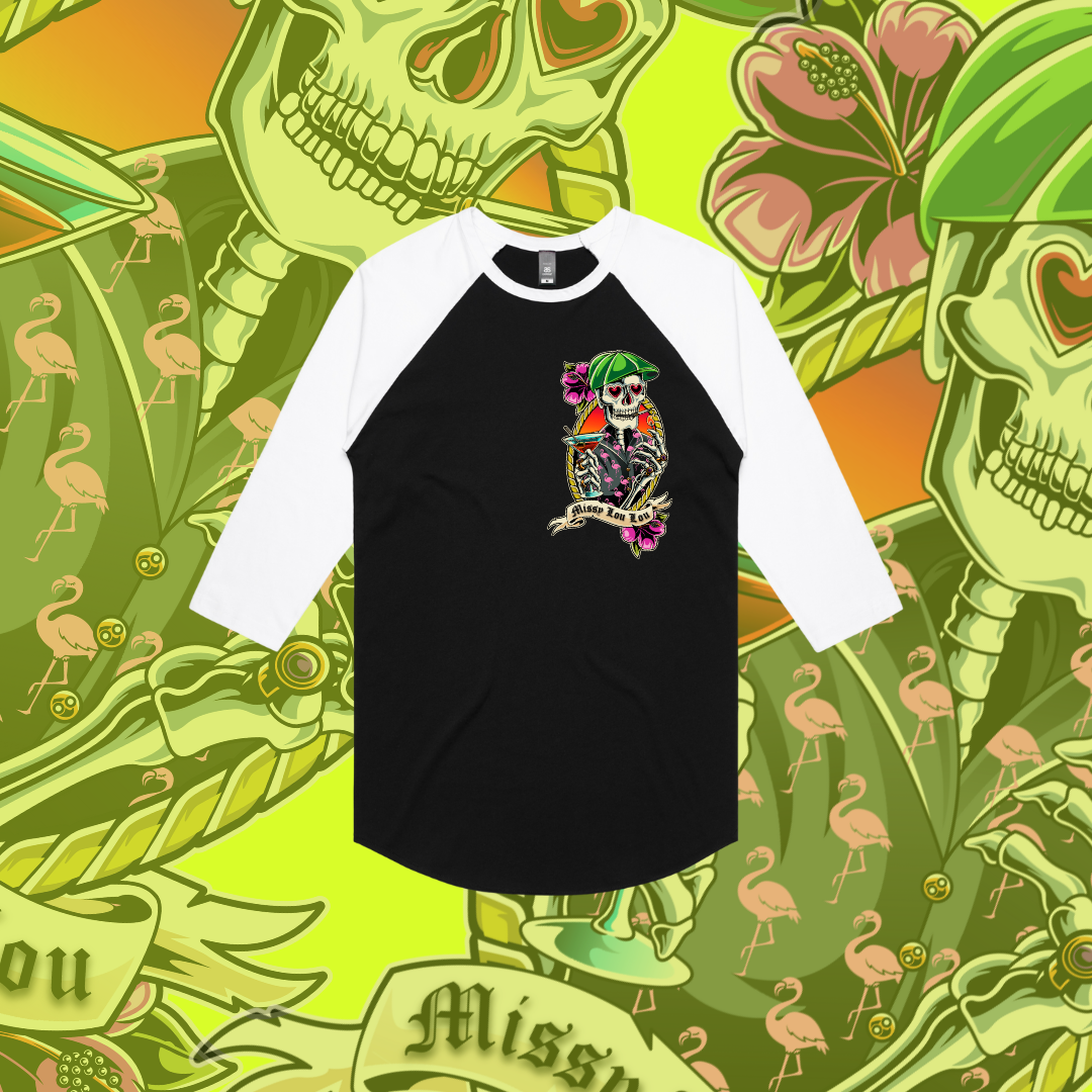 5PM SOMEWHERE - Baseball tee, Pocket design