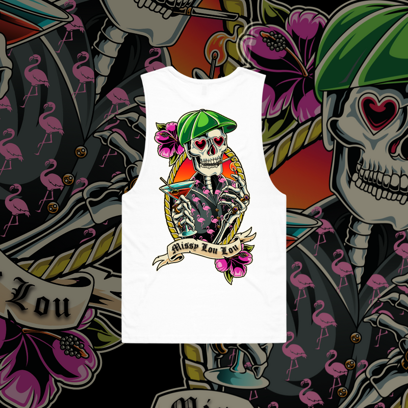 5PM SOMEWHERE - Unisex Surfer Tank