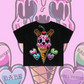 Sweet Tooth-  Crop Tees