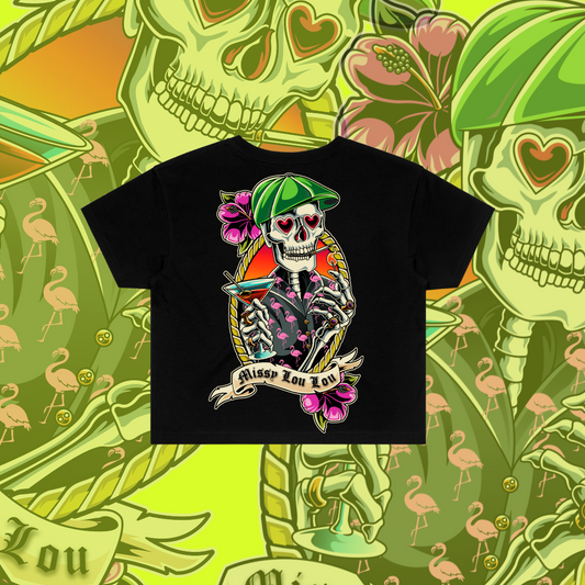 5PM SOMEWHERE-  Crop Tees