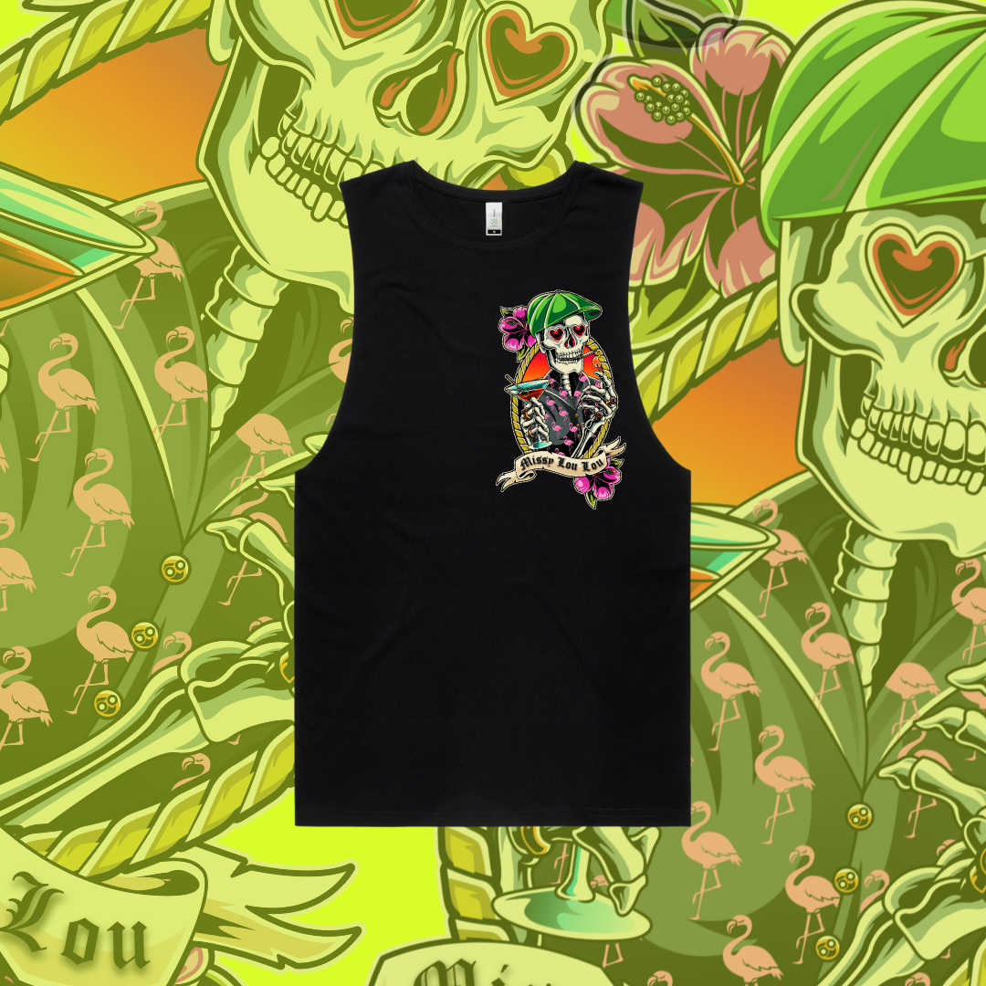 5PM SOMEWHERE - Unisex Surfer Tank